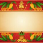Griha pravesh card background image