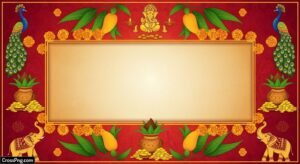 Griha pravesh card background image