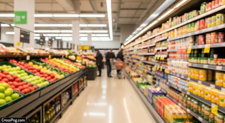 Grocery store background image 2