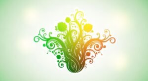 Growing background toppng image