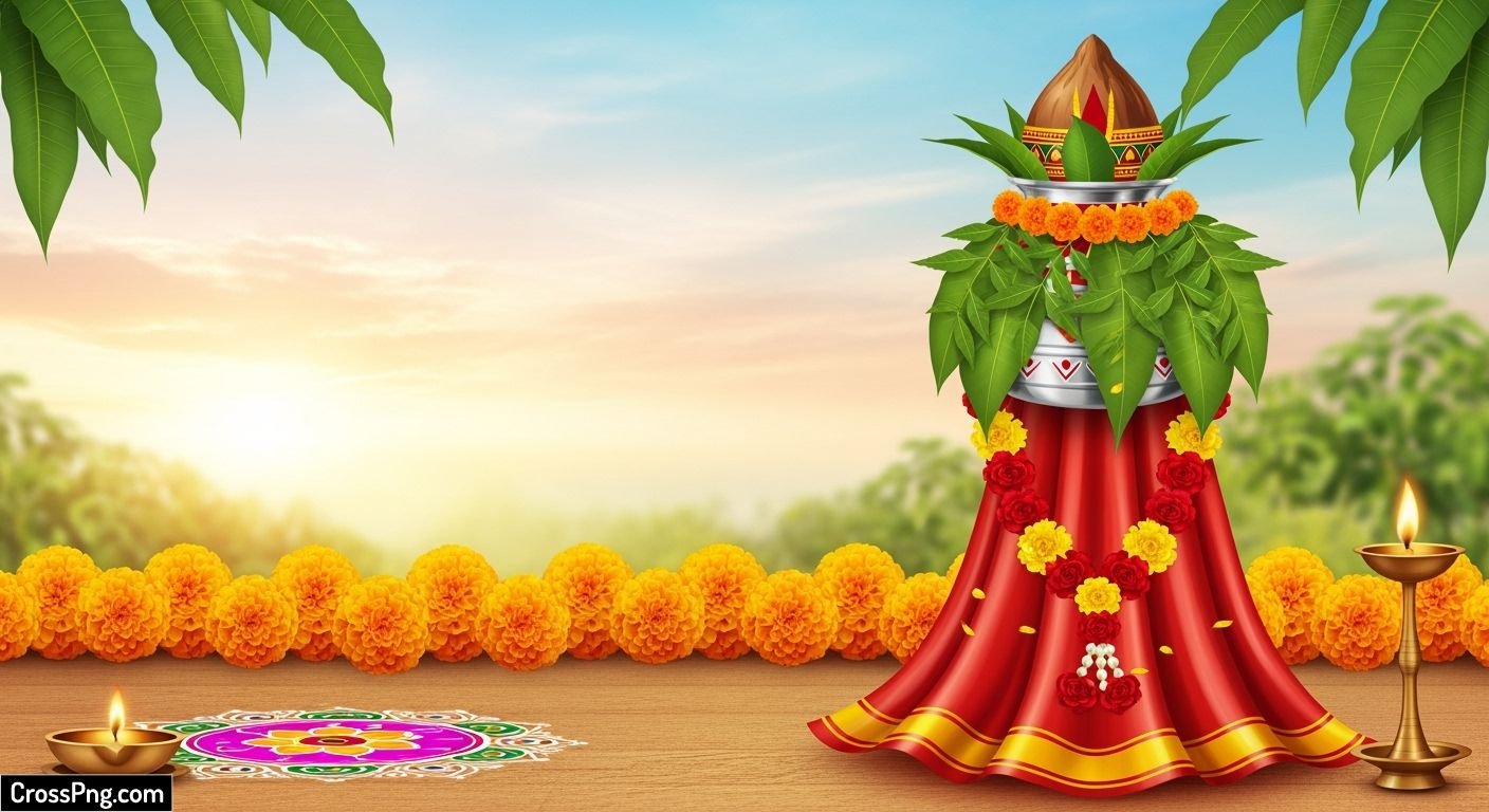 Gudi padwa background hd image 3