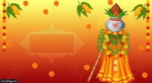 Gudi padwa banner background image 2