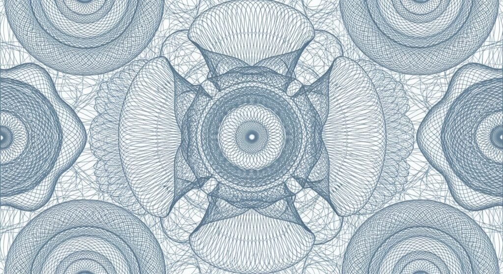 Guilloche background image 2