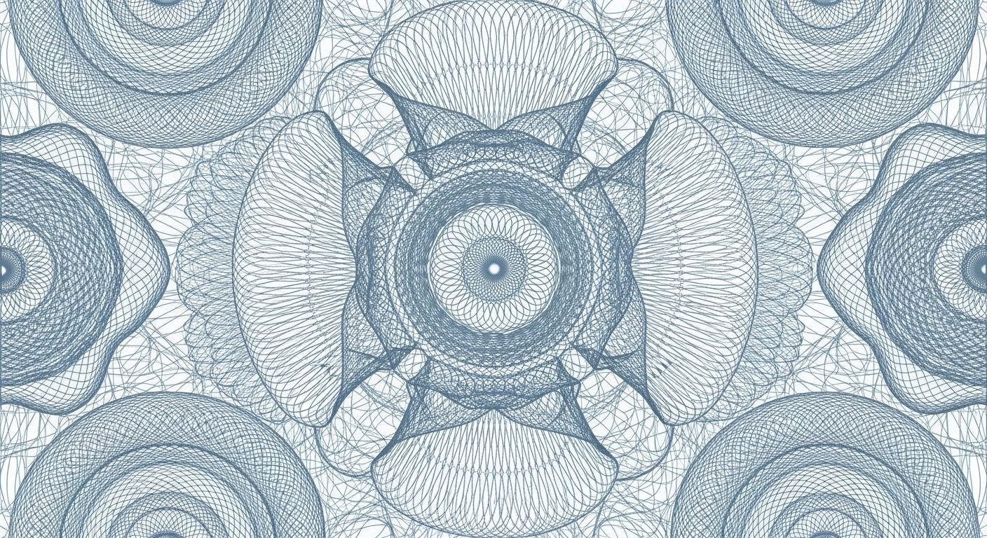 Guilloche background image 2