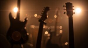 Guitar background image