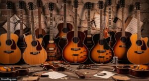 Guitar background image 3