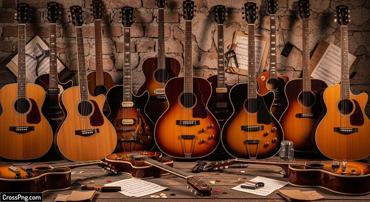 Guitar background image 3