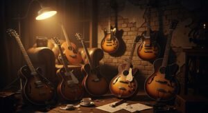 Guitar background image 4