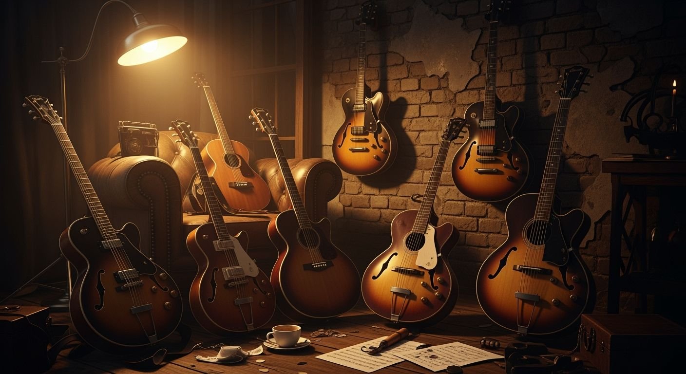 Guitar background image 4