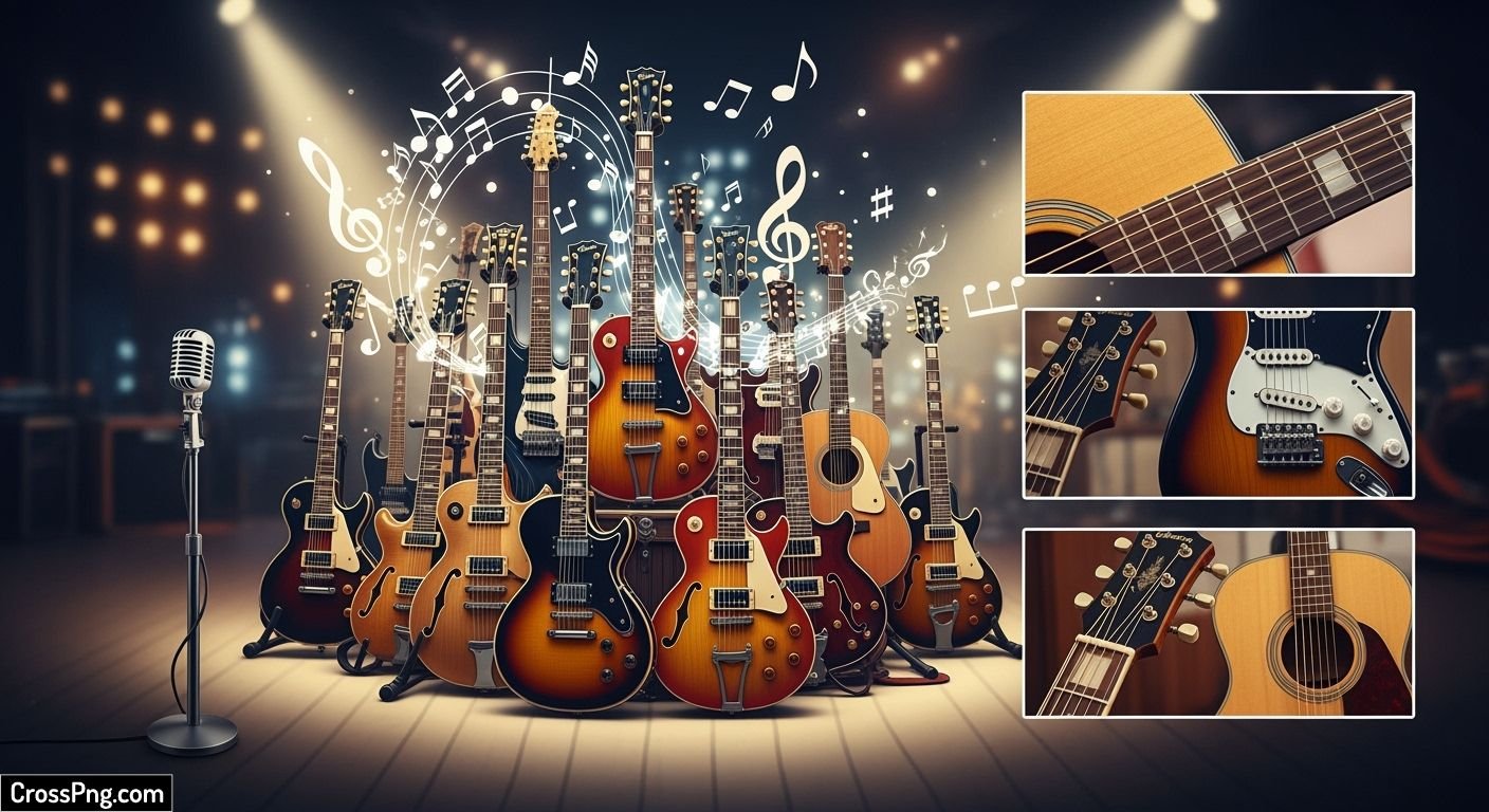 Guitar background image