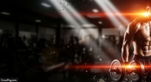 Gym banner background image