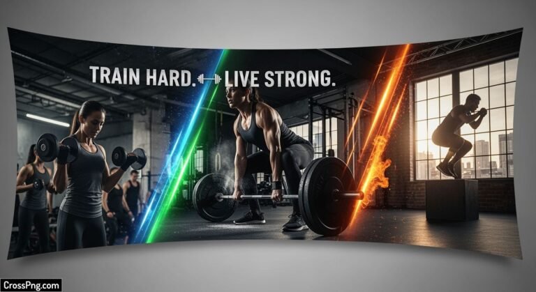 Gym banner background image