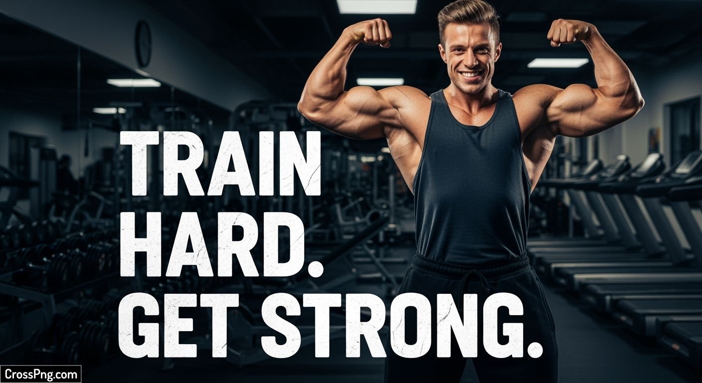 Gym poster background image