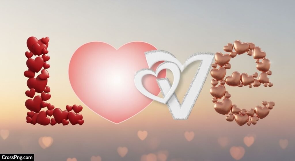 H wallpaper love image 4