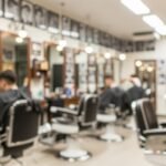 Hair cutting background image