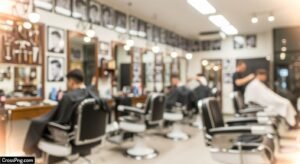 Hair cutting background image