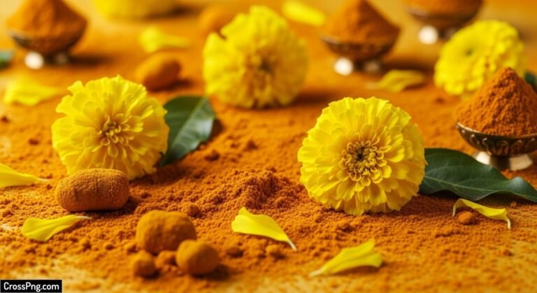 Haldi background hd image