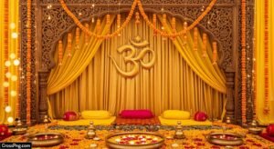 Haldi ceremony background image 2