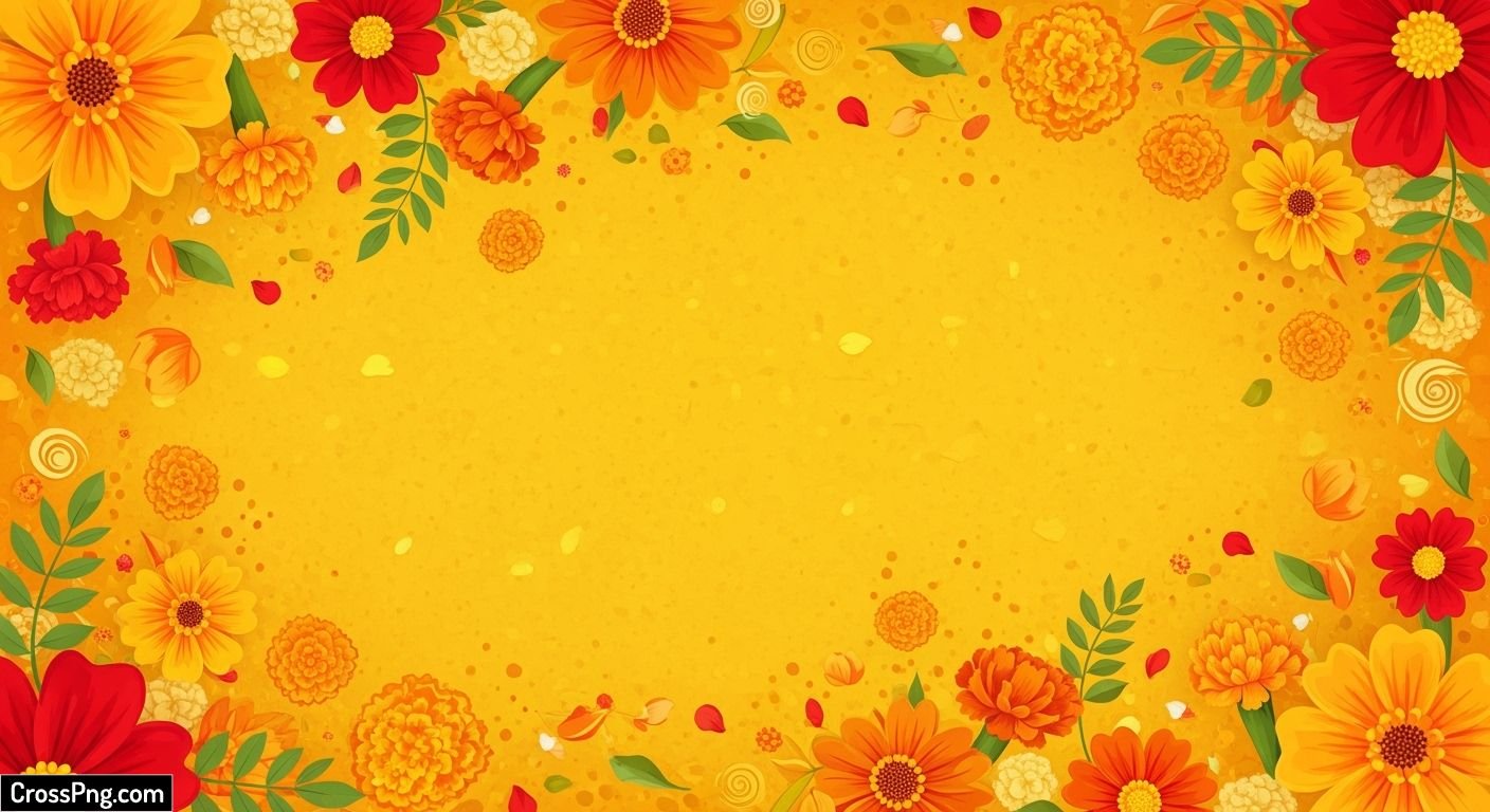 Haldi invitation card background image
