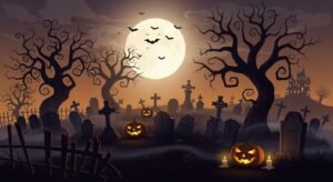 Halloween background aesthetic image 2