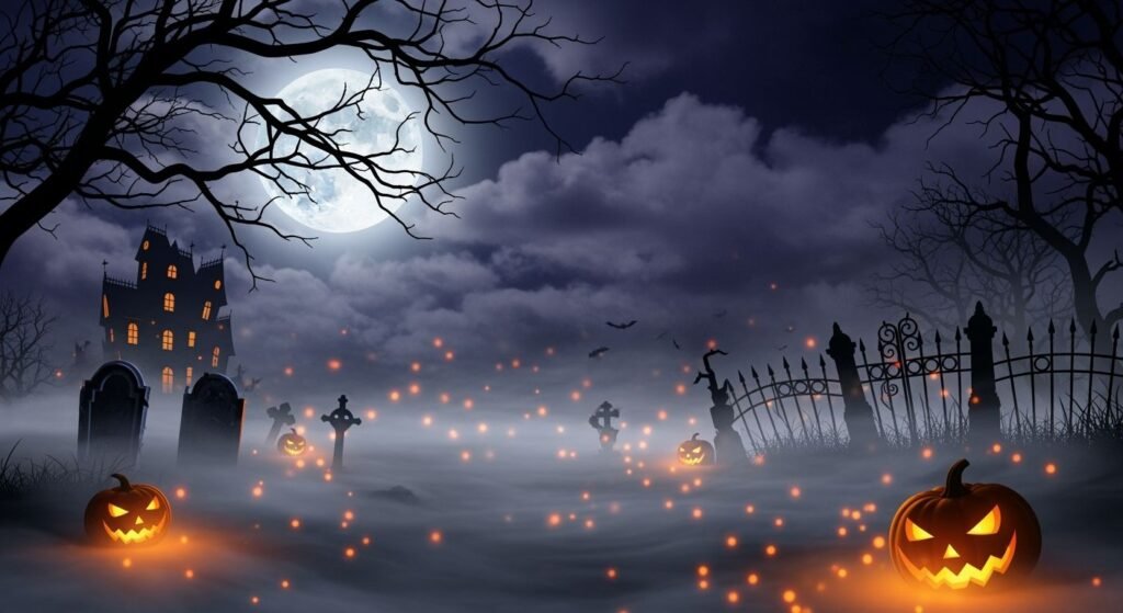 Halloween background aesthetic image 3