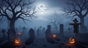 Halloween background aesthetic image