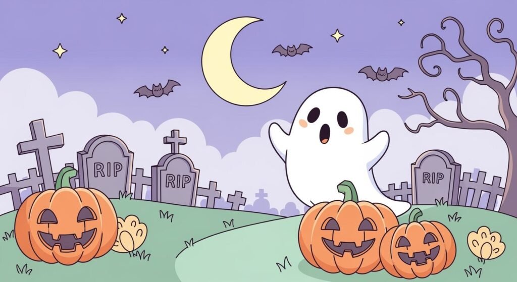 Halloween background cute image 4