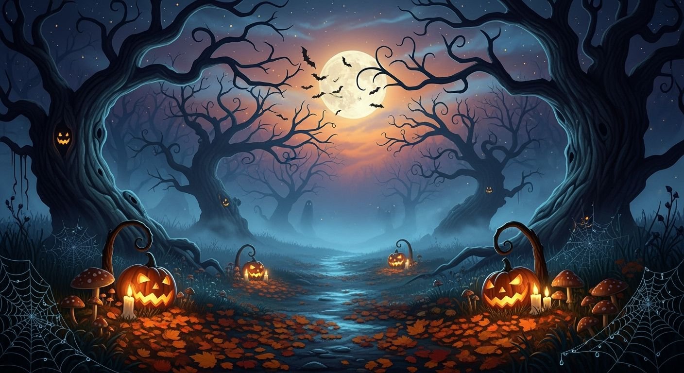 Halloween background for phones image 2