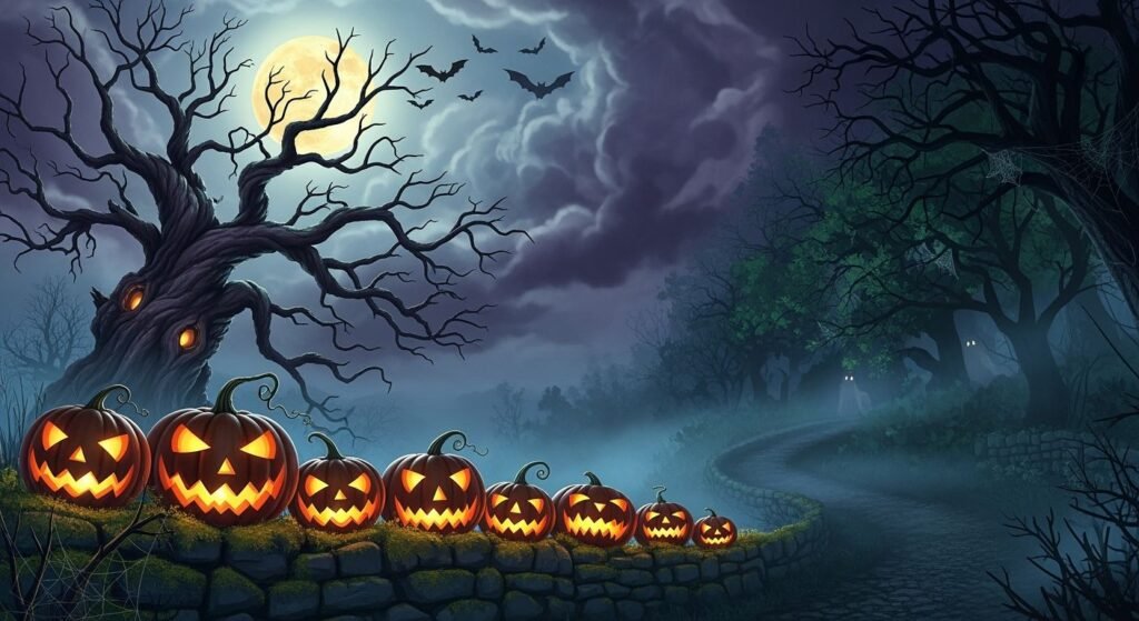 Halloween background for phones image 3