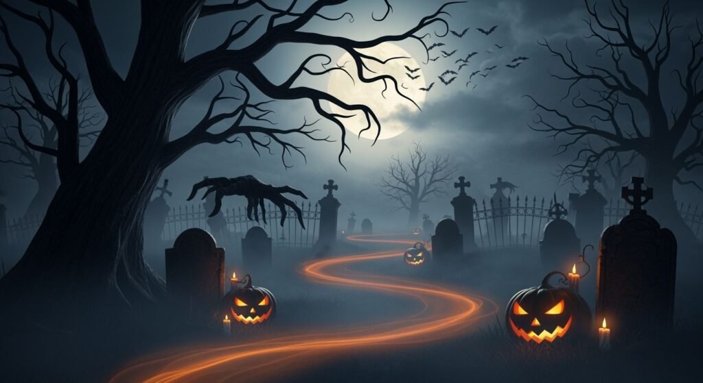 Halloween background scary image 4