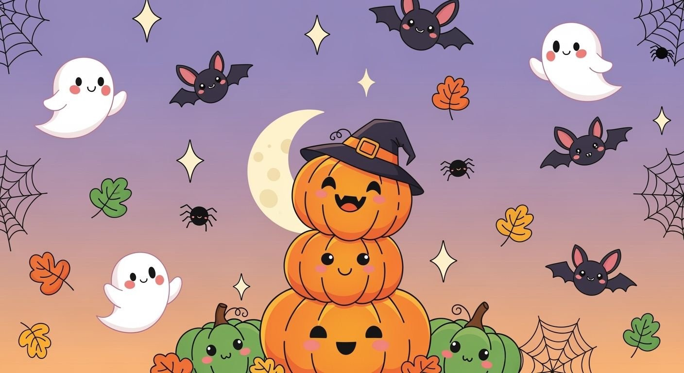 Halloween cute background image