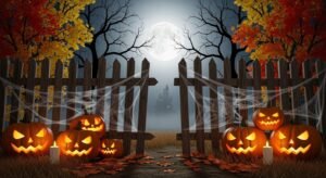 Halloween fall background image 6