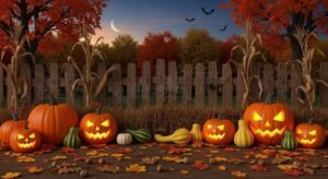 Halloween fall background image 7