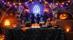 Halloween party background image 4
