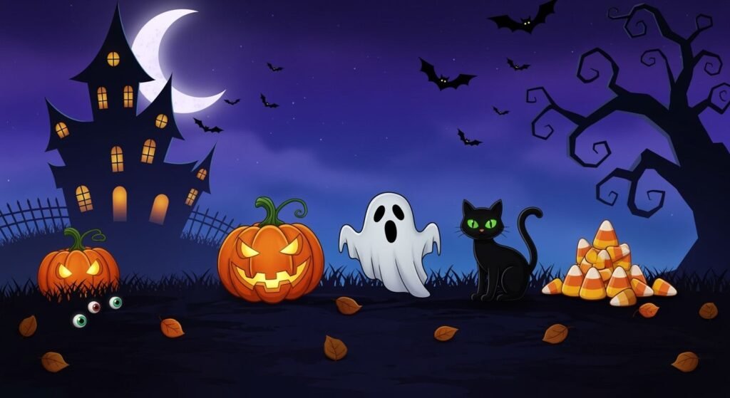 Halloween phone background image 3