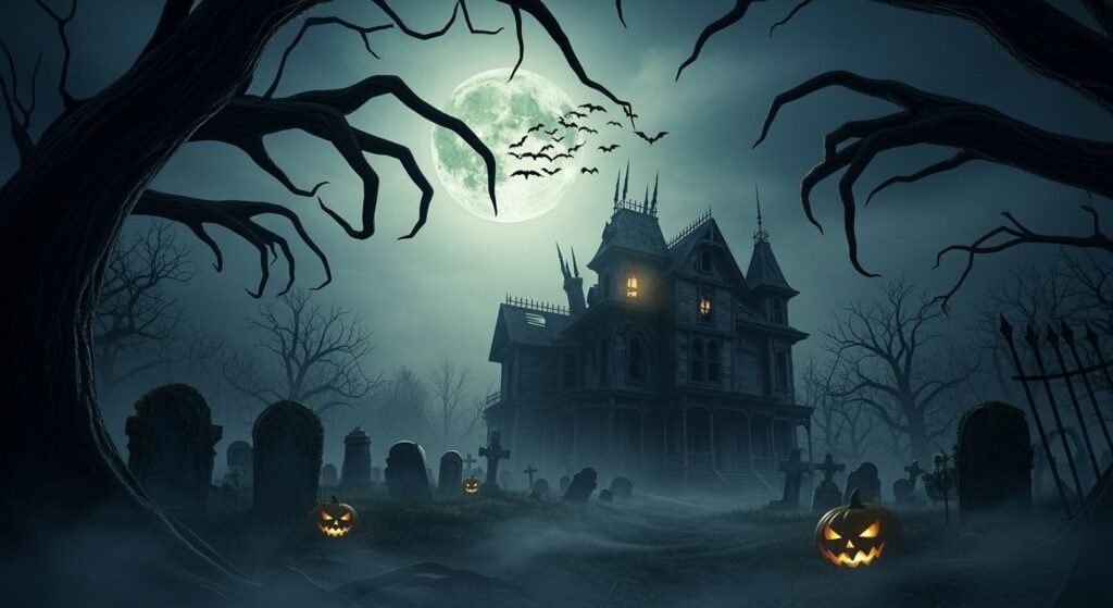 Halloween scary background image