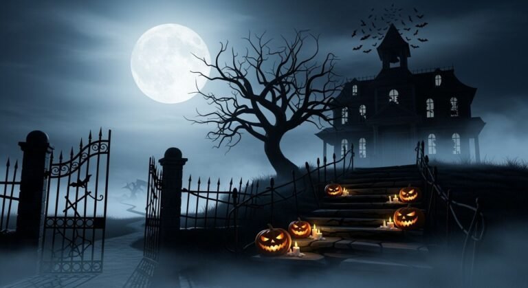 Halloween scary background image 2