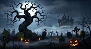 Halloween scary background image 4