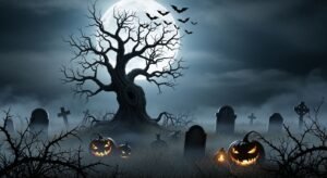 Halloween spooky background image