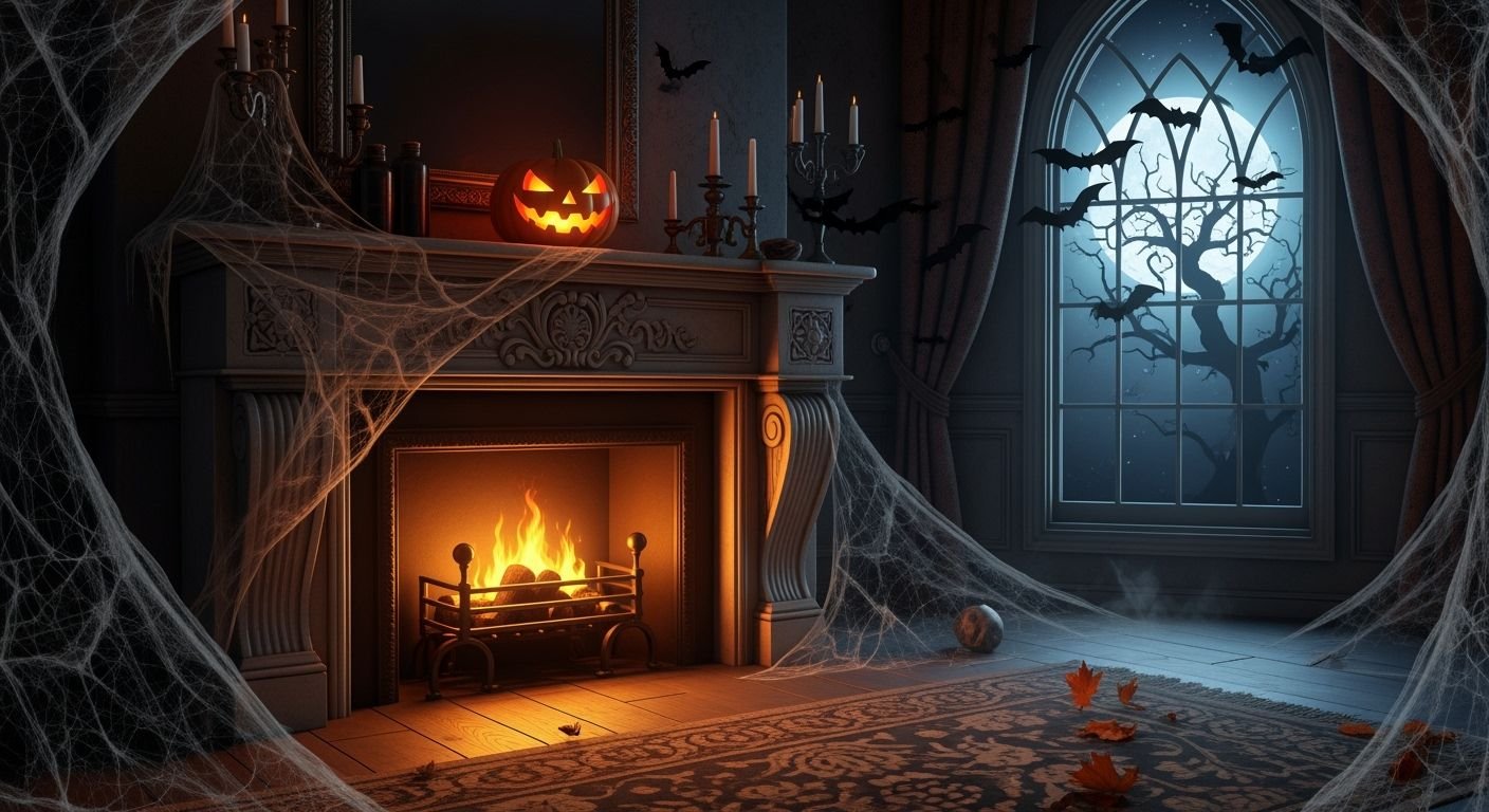 Halloween zoom background image