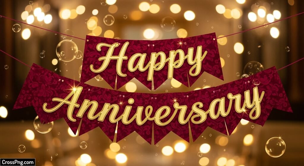 Happy anniversary banner background image 3