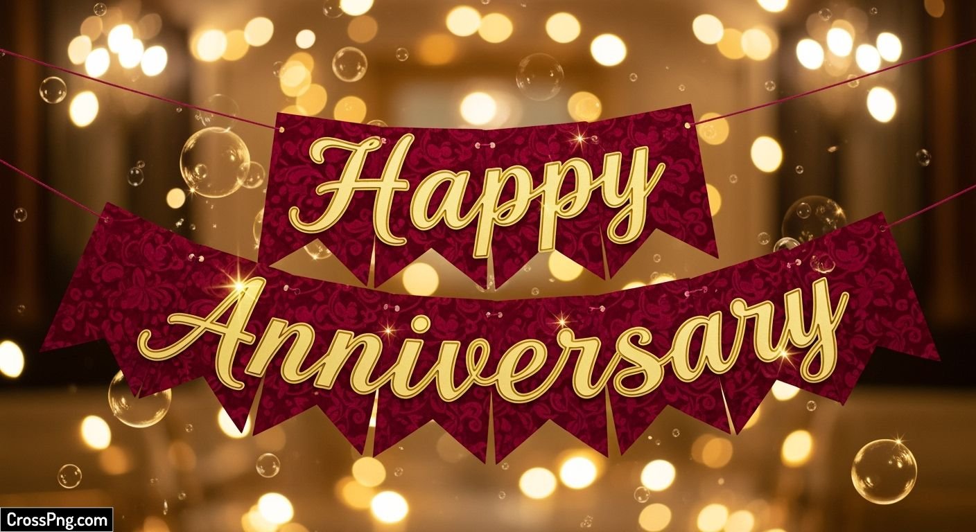 Happy anniversary banner background image 3