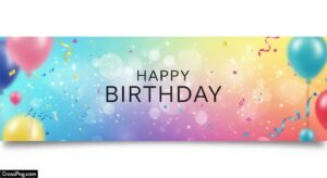 Happy birthday banner background hd image 2