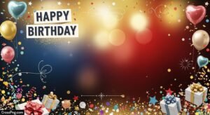 Happy birthday photo editing background image