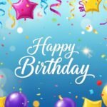Happy birthday poster background hd image