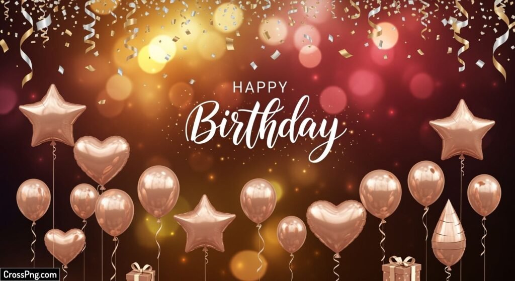 Happy birthday poster background hd image 3