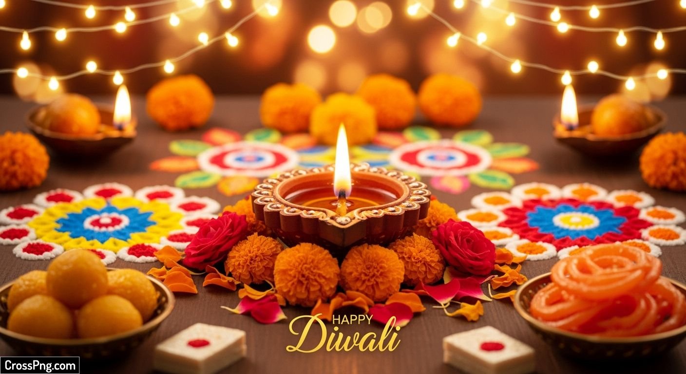 Happy diwali background hd image 2