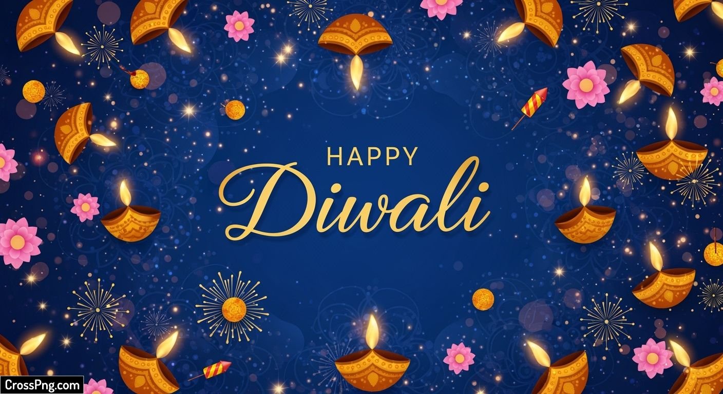 Happy diwali background hd image 3