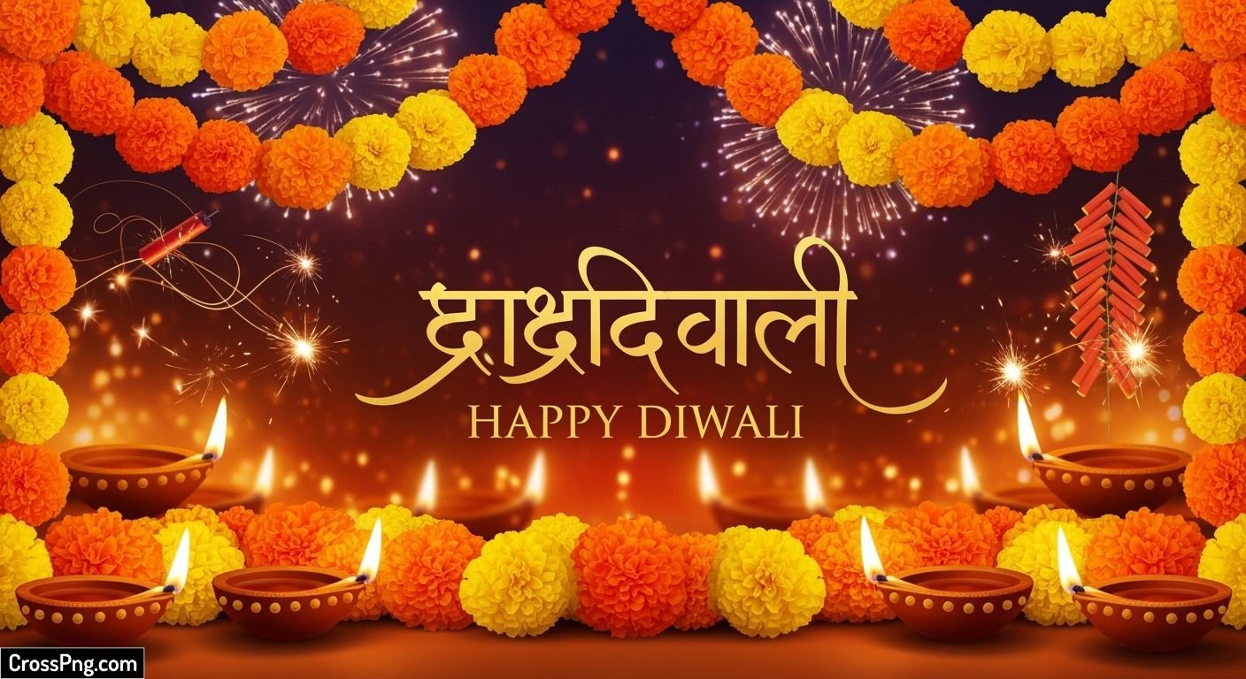 Happy diwali banner background image 3