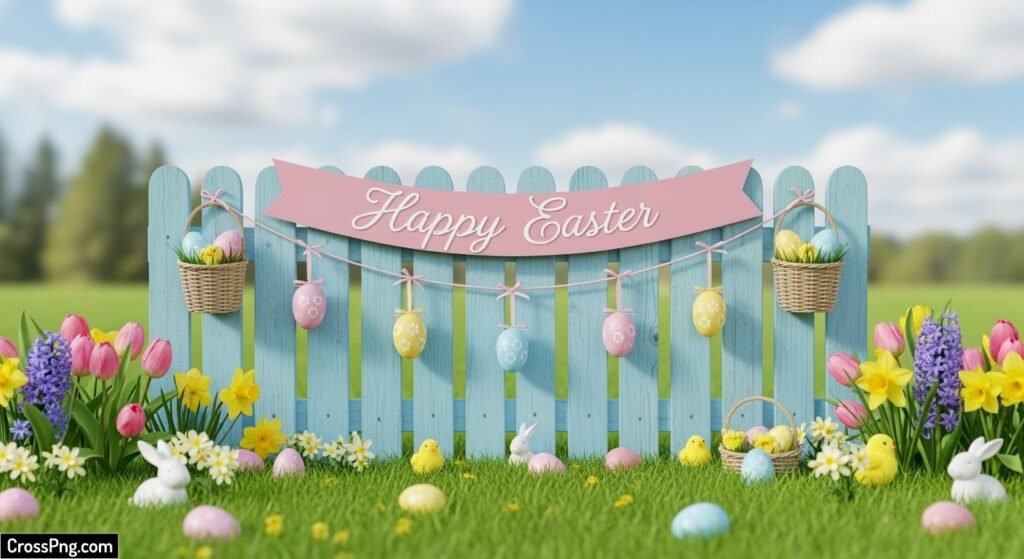 Happy easter background image